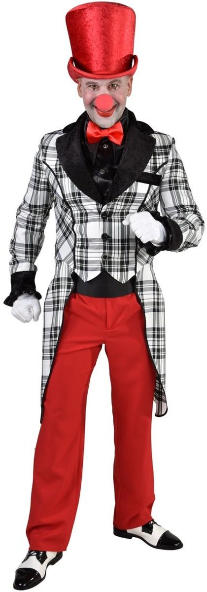 Circus Kostuum | Slipjas Clown Groot Russisch Staatscircus Man | Extra Small | Carnaval kostuum | Verkleedkleding